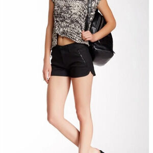 NEW DL1961 Casey Dolphin Shorts Black Size 26